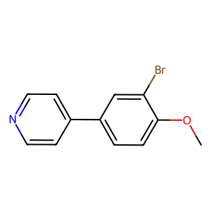 CAS: 191602-60-5 | OR90348 | 4-(3-Bromo-4-methoxyphenyl)pyridine
