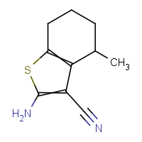 CAS: 60598-69-8 | OR903536 | 2-Amino-4-methyl-4,5,6,7-tetrahydro-1-benzothiophene-3-carbonitrile