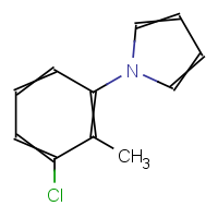 CAS: 83140-95-8 | OR904000 | 1-(3-Chloro-2-methylphenyl)-1H-pyrrole
