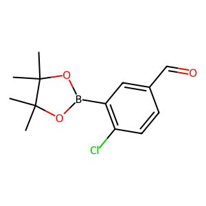CAS: 1112209-14-9 | OR90426 | 4-Chloro-3-(4,4,5,5-tetramethyl-1,3,2-dioxaborolan-2-yl)benzaldehyde