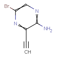 CAS:1209289-08-6 | OR904952 | 2-Amino-5-bromo-3-ethynylpyrazine