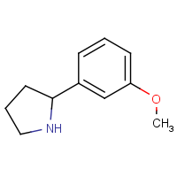 CAS: 103861-77-4 | OR905430 | 2-(3-Methoxyphenyl)pyrrolidine