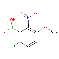 CAS:2377609-70-4 | OR906282 | 6-Chloro-3-methoxy-2-nitrophenylboronic acid