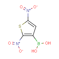 CAS:2377608-57-4 | OR906301 | 2,5-Dinitrothiophene-3-boronic acid