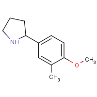 CAS: 887361-09-3 | OR906383 | 2-(4-Methoxy-3-methylphenyl)pyrrolidine