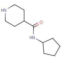 CAS: 946744-00-9 | OR907141 | N-Cyclopentylpiperidine-4-carboxamide