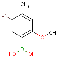 CAS: 2096336-26-2 | OR907419 | 5-Bromo-2-methoxy-4-methylphenylboronic acid