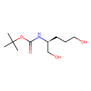 CAS: 162955-48-8 | OR90799 | tert-Butyl (S)-(1,5-dihydroxypentan-2-yl)carbamate
