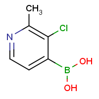 CAS:2096338-94-0 | OR908500 | 3-Chloro-2-methylpyridine-4-boronic acid