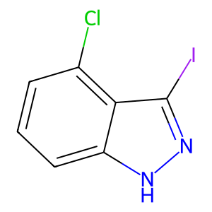 CAS: 518990-33-5 | OR90858 | 4-Chloro-3-iodo-1H-indazole