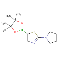 CAS: 1595285-01-0 | OR908927 | 2-(Pyrrolidin-1-yl)thiazol-5-ylboronic acid pinacol ester