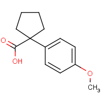 CAS: 43050-28-8 | OR909246 | 1-(4-Methoxyphenyl)cyclopentanecarboxylic acid