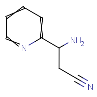 CAS: 1270489-77-4 | OR909634 | 3-Amino-3-(pyridin-2-yl)propanenitrile