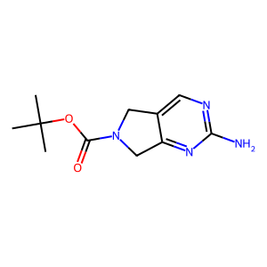 CAS: 1105187-42-5 | OR91020 | tert-Butyl 2-amino-5H-pyrrolo[3,4-d]pyrimidine-6(7H)-carboxylate