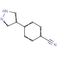 CAS: 1101167-56-9 | OR910287 | 4-(1H-Pyrazol-4-yl)benzonitrile