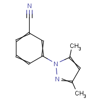 CAS:1155066-35-5 | OR910315 | 3-(3,5-Dimethylpyrazol-1-yl)benzonitrile