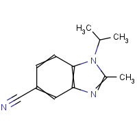 CAS: 1368465-84-2 | OR910560 | 1-Isopropyl-2-methyl-1,3-benzodiazole-5-carbonitrile