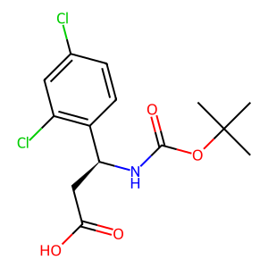 CAS: 499995-81-2 | OR91088 | (S)-3-((tert-Butoxycarbonyl)amino)-3-(2,4-dichlorophenyl)propanoic acid