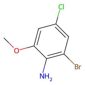 CAS: 1261895-84-4 | OR91111 | 2-Bromo-4-chloro-6-methoxyaniline