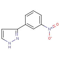 CAS: 59843-77-5 | OR9115 | 3-(3-Nitrophenyl)-1H-pyrazole