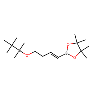 CAS: 480425-30-7 | OR91255 | (E)-tert-Butyldimethyl((4-(4,4,5,5-tetramethyl-1,3,2-dioxaborolan-2-yl)but-3-en-1-yl)oxy)silane