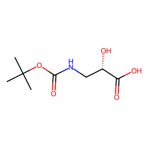 CAS: 52558-24-4 | OR91259 | (S)-3-((tert-Butoxycarbonyl)amino)-2-hydroxypropanoic acid