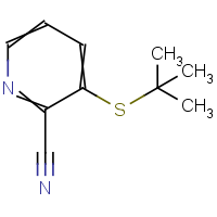 CAS:178811-40-0 | OR913011 | 3-tert-Butylsulfanyl-pyridine-2-carbonitrile