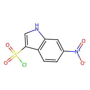 CAS: 132745-00-7 | OR91327 | 6-Nitro-1h-indole-3-sulfonyl chloride