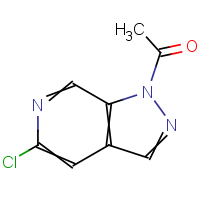 CAS:76006-04-7 | OR913288 | 1-Acetyl-5-chloro-pyrazolo-[3,4-c]pyridine