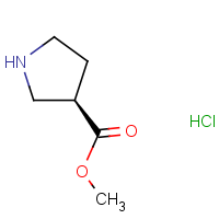 CAS: 874964-22-4 | OR913422 | (R)-Methyl pyrrolidine-3-carboxylate hydrochloride
