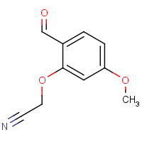 CAS:108656-11-7 | OR913450 | (2-Formyl-5-methoxy-phenoxy)-acetonitrile