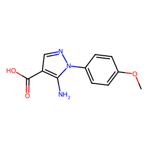CAS: 14678-95-6 | OR91370 | 5-Amino-1-(4-methoxyphenyl)-1H-pyrazole-4-carboxylic acid