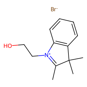CAS: 29636-94-0 | OR91381 | 1-(2-Hydroxyethyl)-2,3,3-trimethyl-3H-indol-1-ium bromide