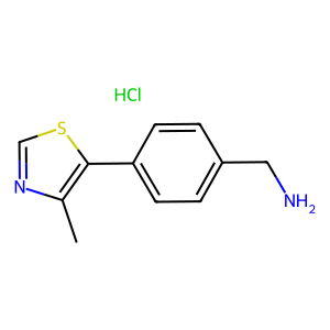 CAS: 2288710-66-5 | OR91409 | (4-(4-Methylthiazol-5-yl)phenyl)methanamine hydrochloride