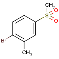 CAS:99769-28-5 | OR914495 | 1-Bromo-2-methyl-4-(methylsulfonyl)benzene
