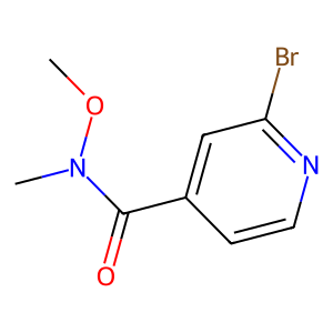 CAS: 656257-69-1 | OR91607 | 2-Bromo-N-methoxy-N-methylisonicotinamide