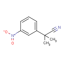 CAS: 915394-28-4 | OR916221 | 2-Methyl-2-(3-nitrophenyl)propanenitrile