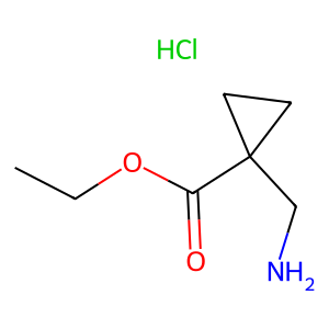 CAS: 362703-20-6 | OR91631 | Ethyl 1-(aminomethyl)cyclopropane-1-carboxylate hydrochloride