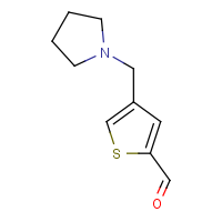 CAS: 893745-81-8 | OR916631 | 4-(Pyrrolidin-1-ylmethyl)thiophene-2-carbaldehyde