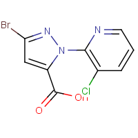 CAS: 500011-86-9 | OR916671 | 3-Bromo-1-(3-chloropyridin-2-yl)-1H-pyrazole-5-carboxylic acid