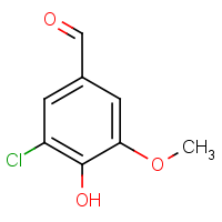 CAS: 19463-48-0 | OR916737 | 3-Chloro-4-hydroxy-5-methoxybenzaldehyde