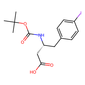 CAS: 269396-71-6 | OR91774 | (R)-3-((tert-Butoxycarbonyl)amino)-4-(4-iodophenyl)butanoic acid