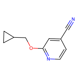 CAS: 1019568-08-1 | OR91788 | 2-(Cyclopropylmethoxy)isonicotinonitrile