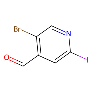 CAS: 1289018-37-6 | OR91811 | 5-Bromo-2-iodoisonicotinaldehyde