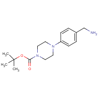CAS: 852180-47-3 | OR9186 | 4-[(Aminomethyl)phenyl]piperazine, N1-BOC protected