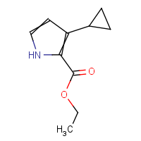 CAS: 1123725-69-8 | OR919811 | Ethyl 3-cyclopropylpyrrole-2-carboxylate