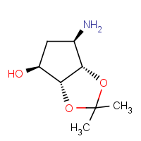 CAS: 155899-66-4 | OR920122 | (3aR,4S,6R,6aS)-6-Amino-2,2-dimethyltetrahydro-3ah-cyclopenta[d][1,3]dioxol-4-ol