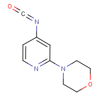 CAS:876316-43-7 | OR9203 | 4-(4-Isocyanatopyridin-2-yl)morpholine