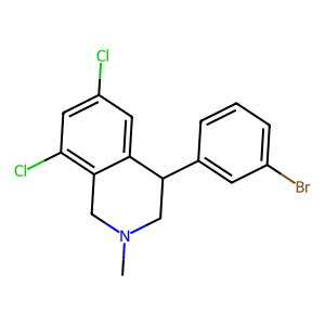 CAS: 543737-10-6 | OR92106 | 4-(3-Bromophenyl)-6,8-dichloro-2-methyl-1,2,3,4-tetrahydroisoquinoline