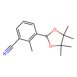 CAS: 1231892-37-7 | OR92114 | 2-Methyl-3-(4,4,5,5-tetramethyl-1,3,2-dioxaborolan-2-yl)benzonitrile